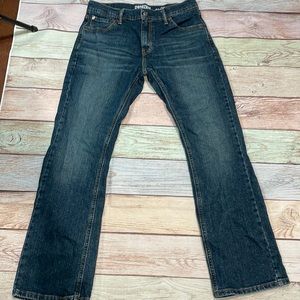 Dark Wash Levis Boot Cut